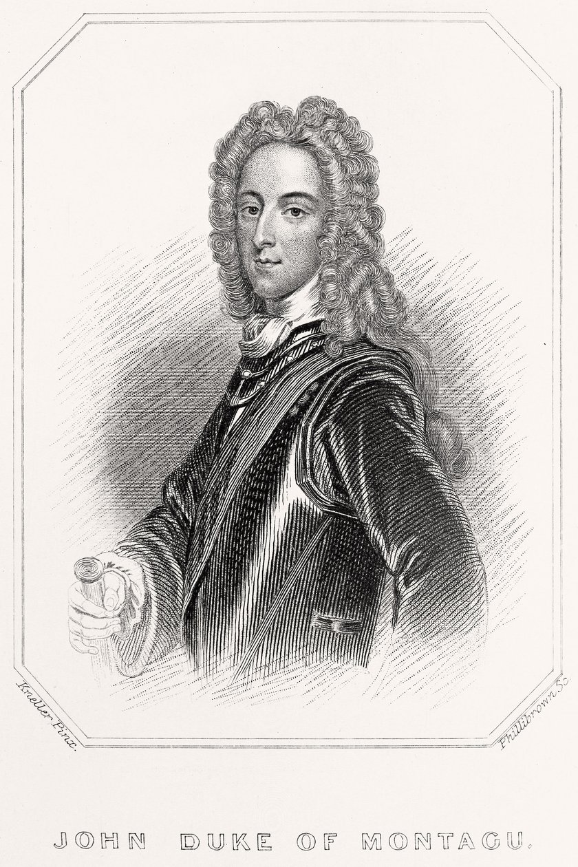 Portrait de John, duc de Montagu - English School