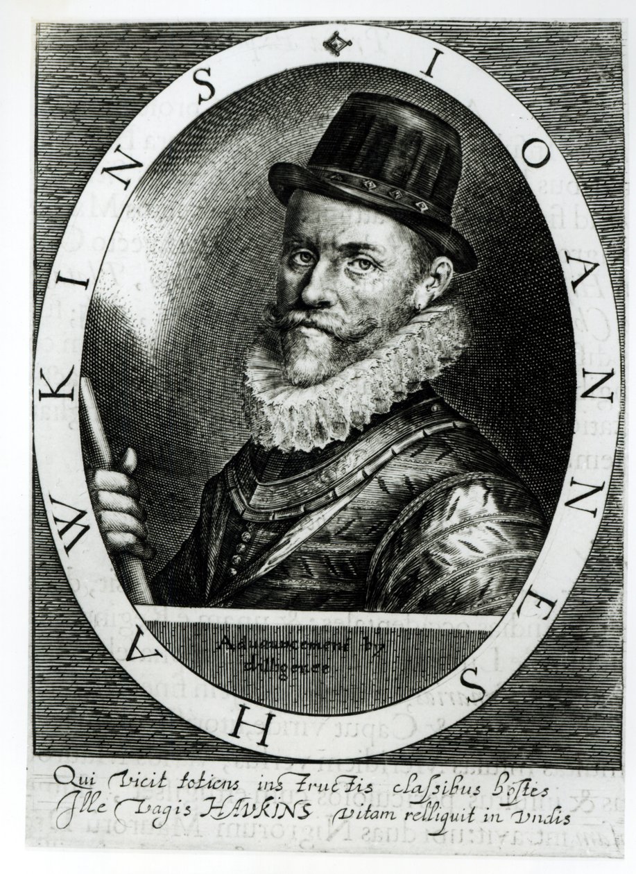 Portrait de John Hawkins (1532-95) - English School