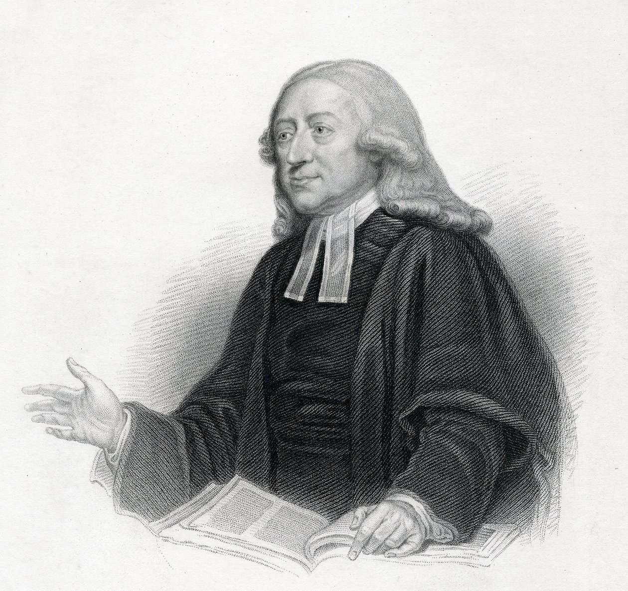 Portrait du Révérend John Wesley A. M. - English School