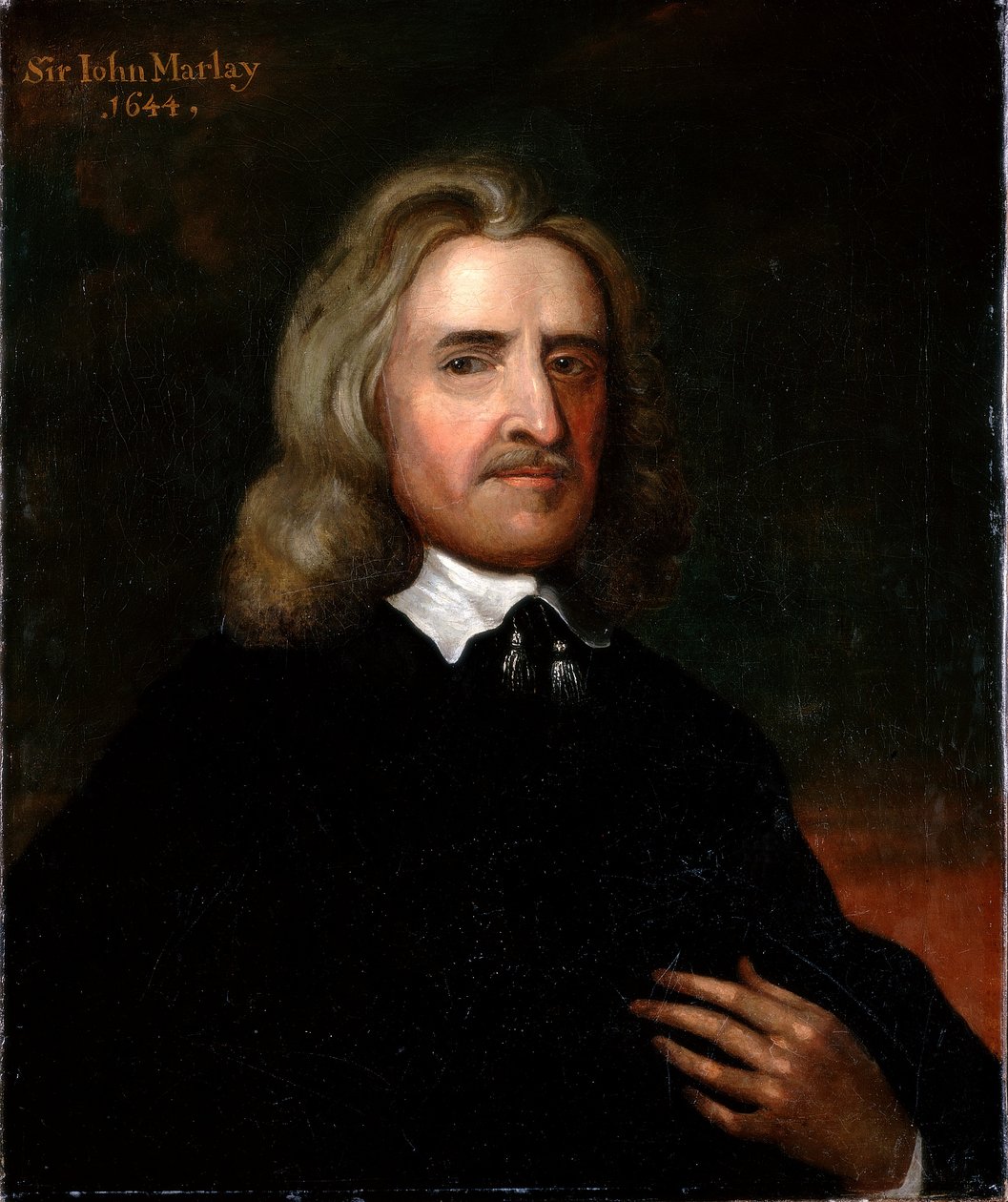 Portrait de Sir John Marlay, 1644 - English School