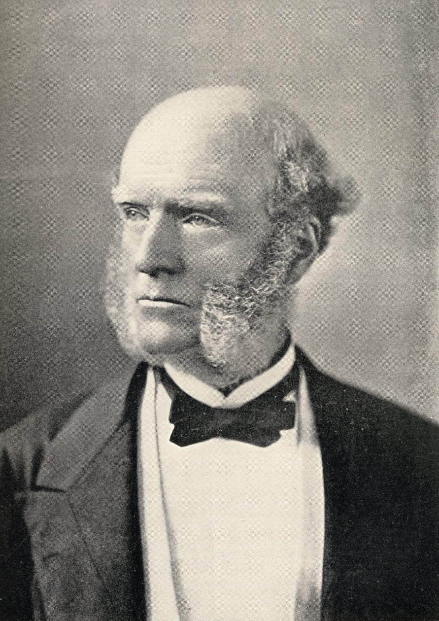 Portrait de Thomas Hughes (1822-96) - English School