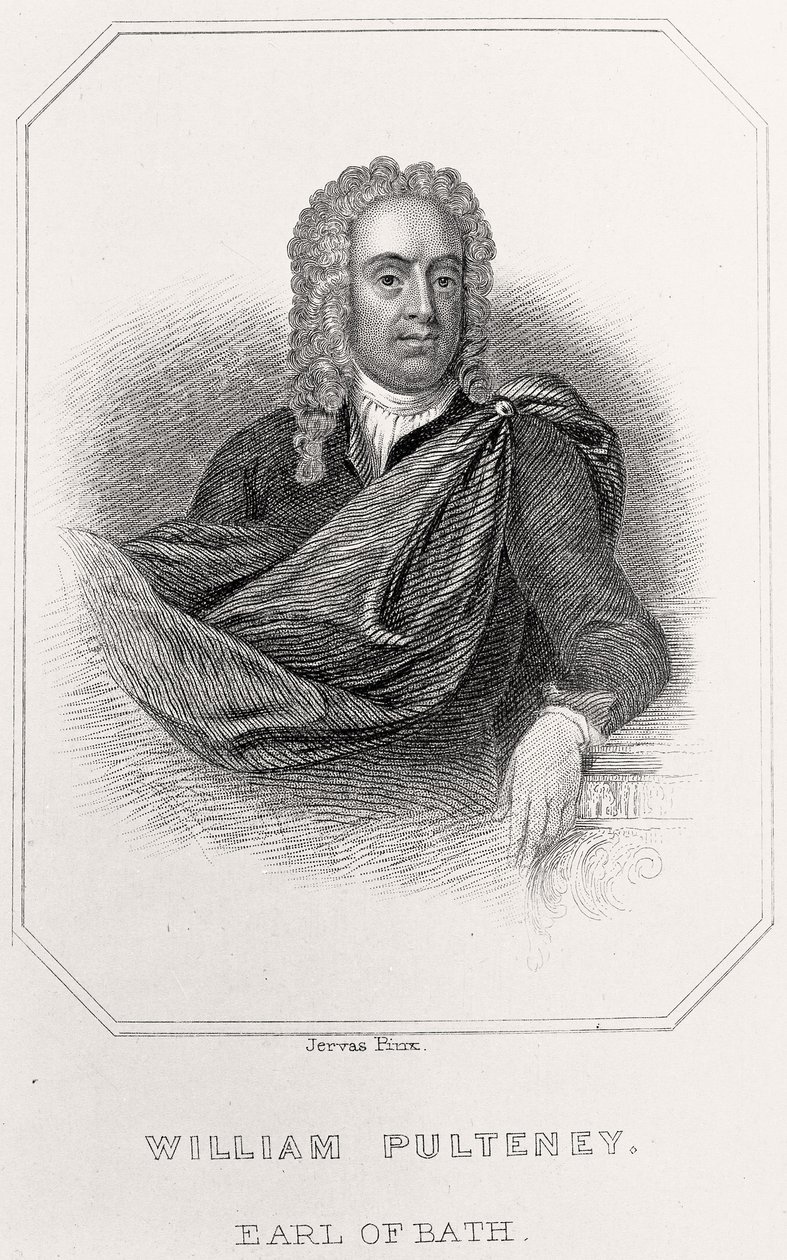 Portrait de William Pulteney, comte de Bath, 1835 - English School