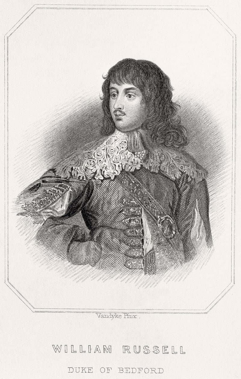 Portrait de William Russell, duc de Bedford - English School