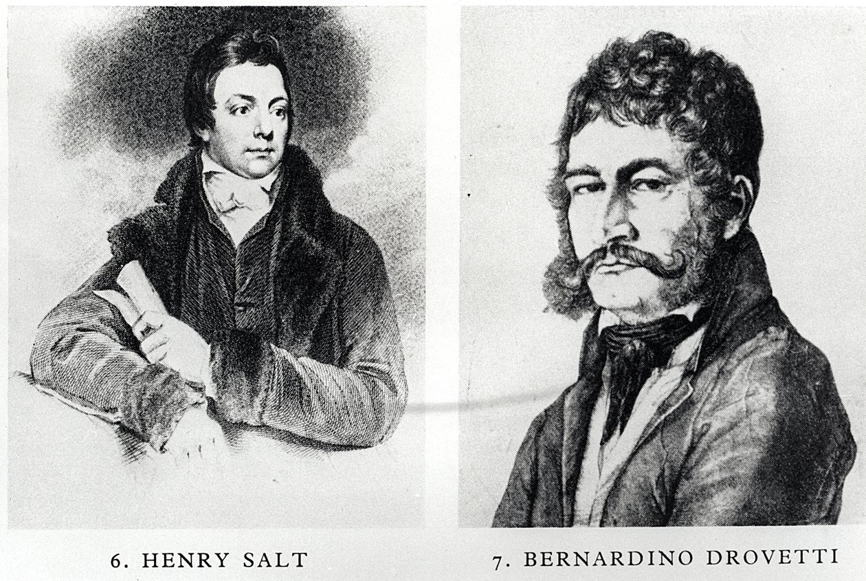 Portraits de Henry Salt (1780-1827) et Bernardino Drovetti (1776-1852) - English School