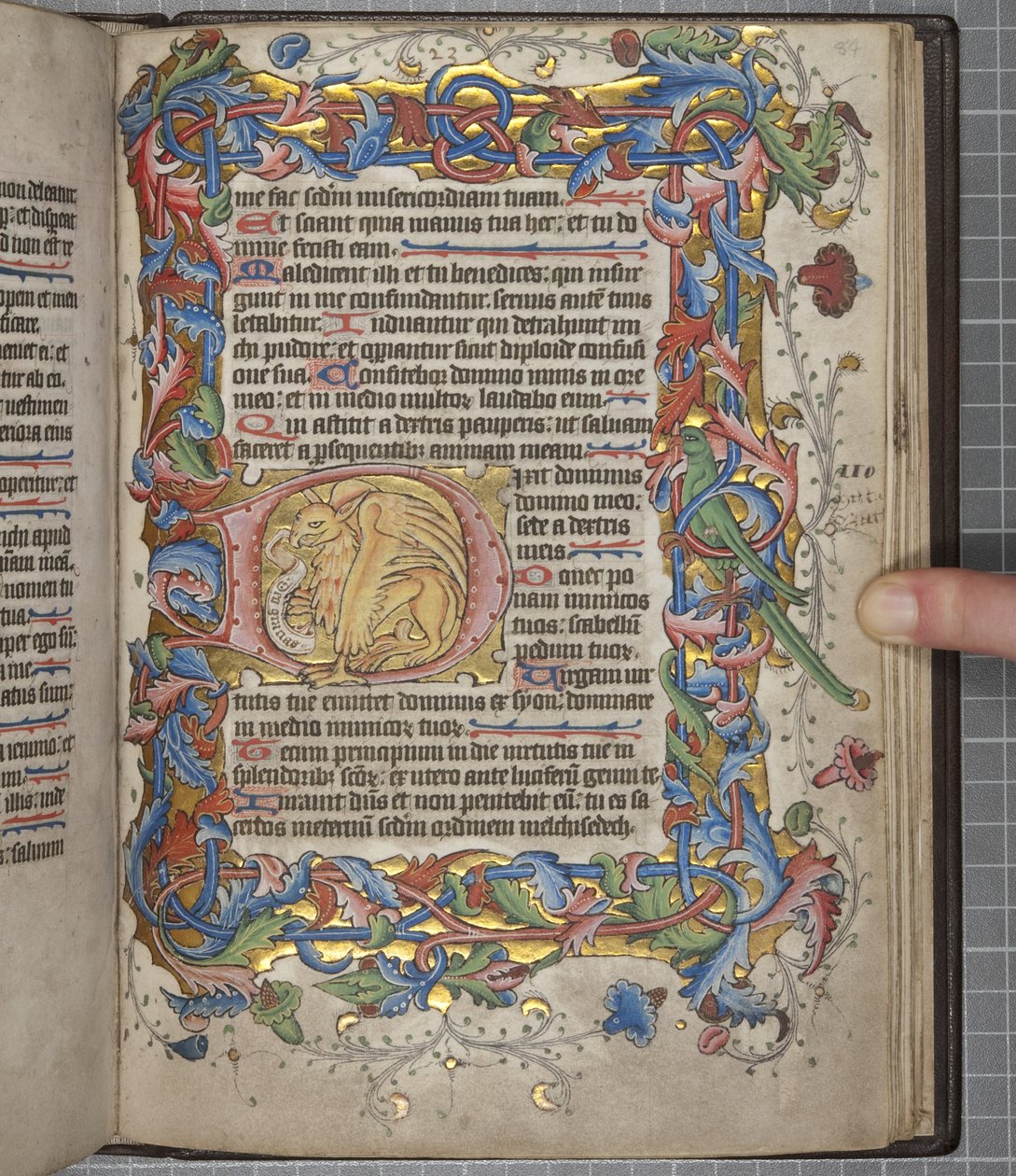 Psalter avec calendrier d