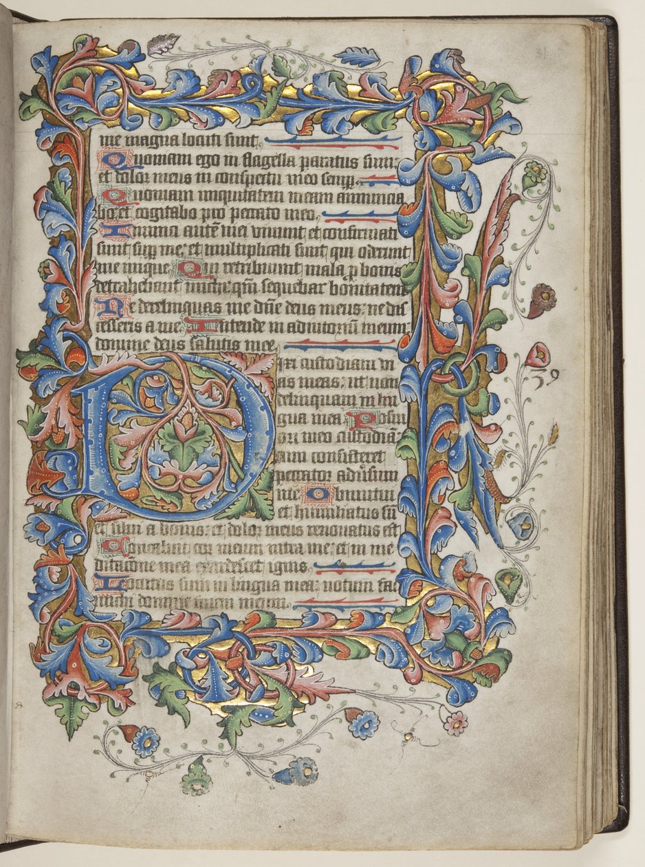 Psautier avec calendrier Sarum, vers 1425-75 - English School