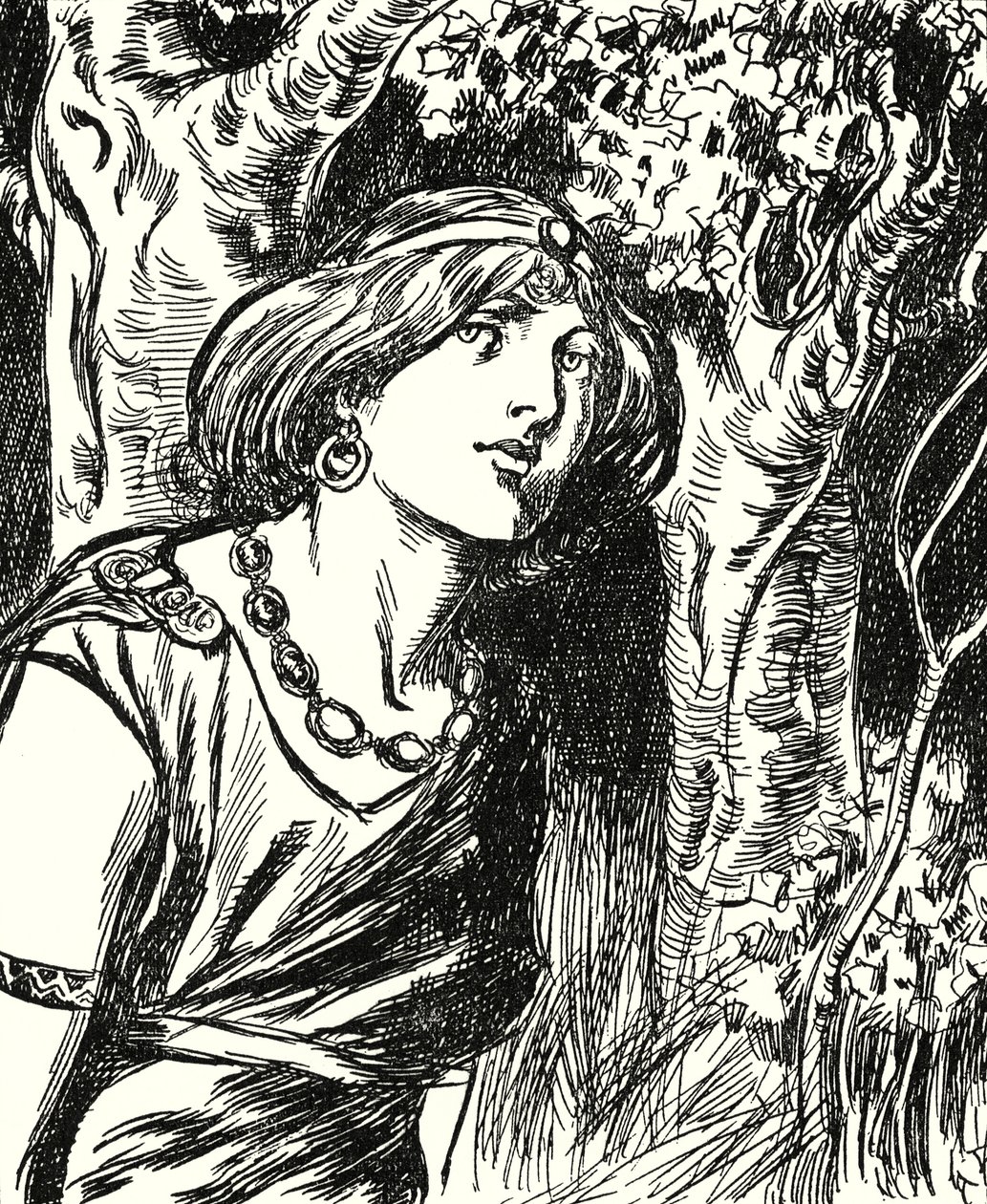 Reine Boadicea (lithographie) - English School