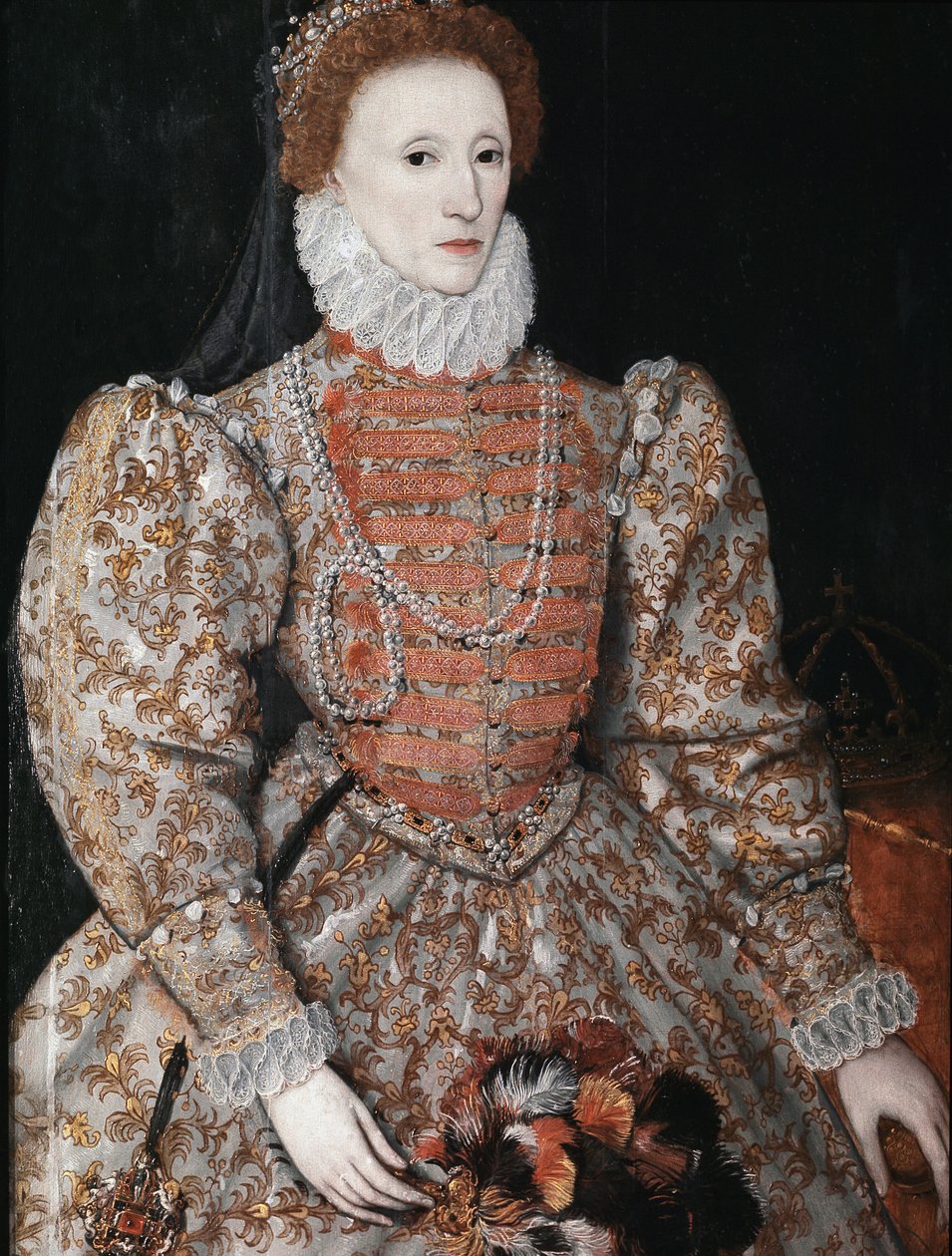 Reine Élisabeth I, vers 1575 - English School