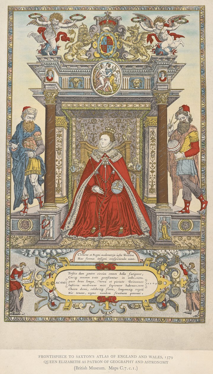 La reine Élisabeth comme patronne de la géographie et de l