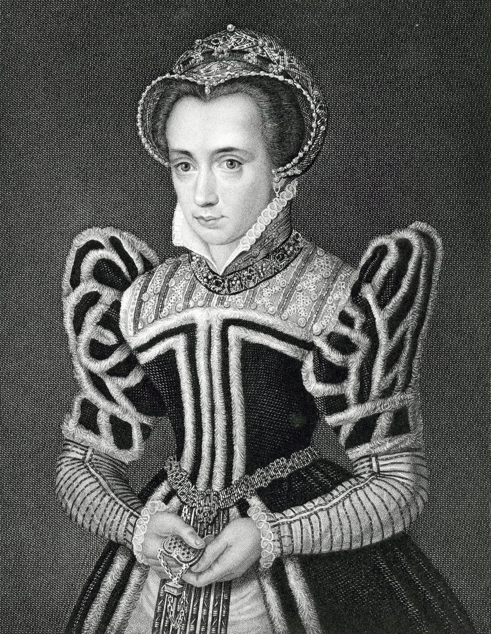 Queen Mary (gravure) - English School