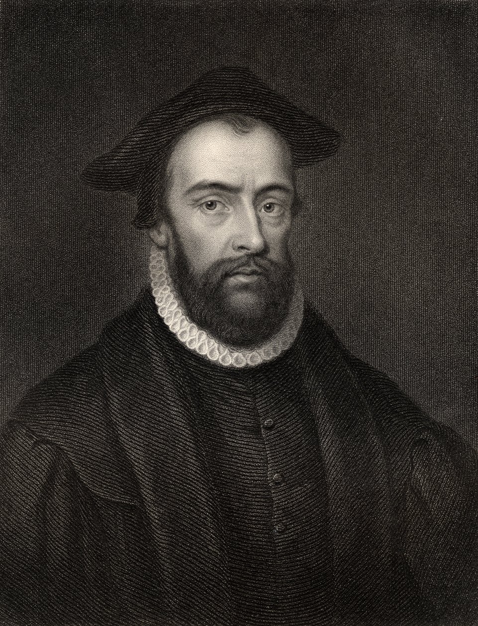 Révérend John Bradford, gravé par J. Jenkins, de 