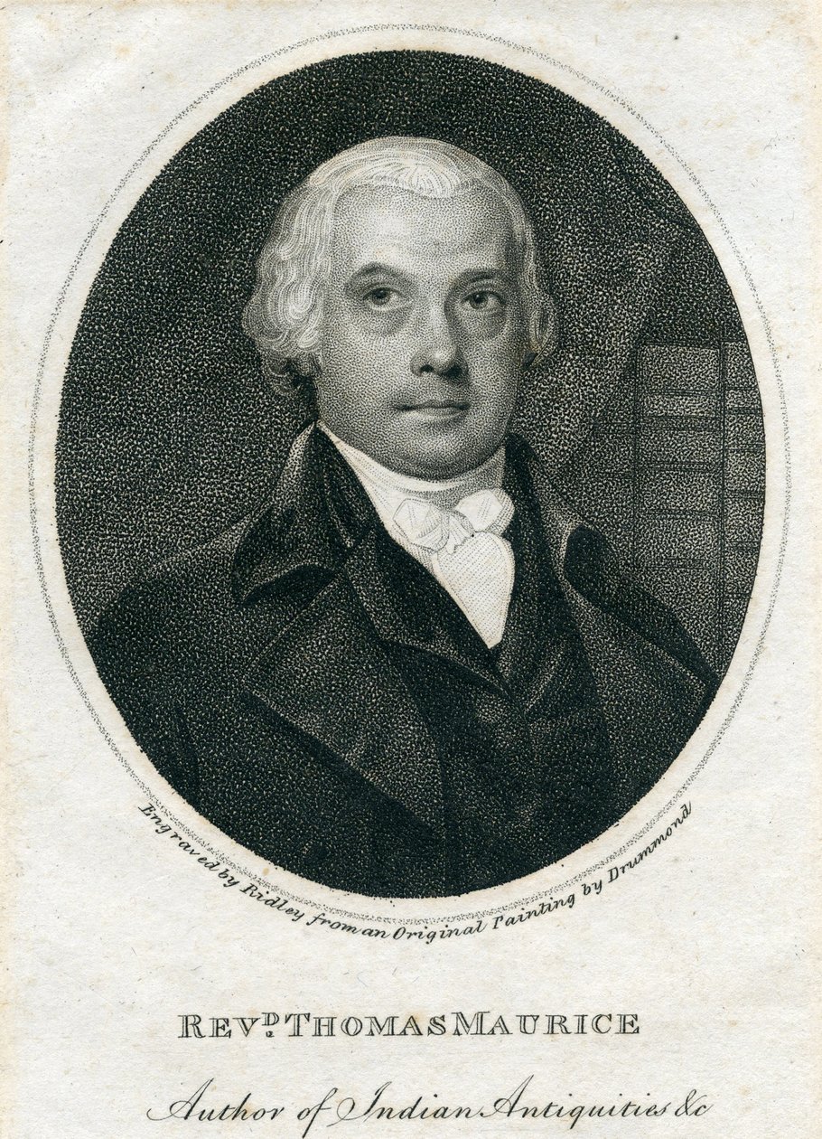 Révérend Thomas Maurice (1754-1824) - English School