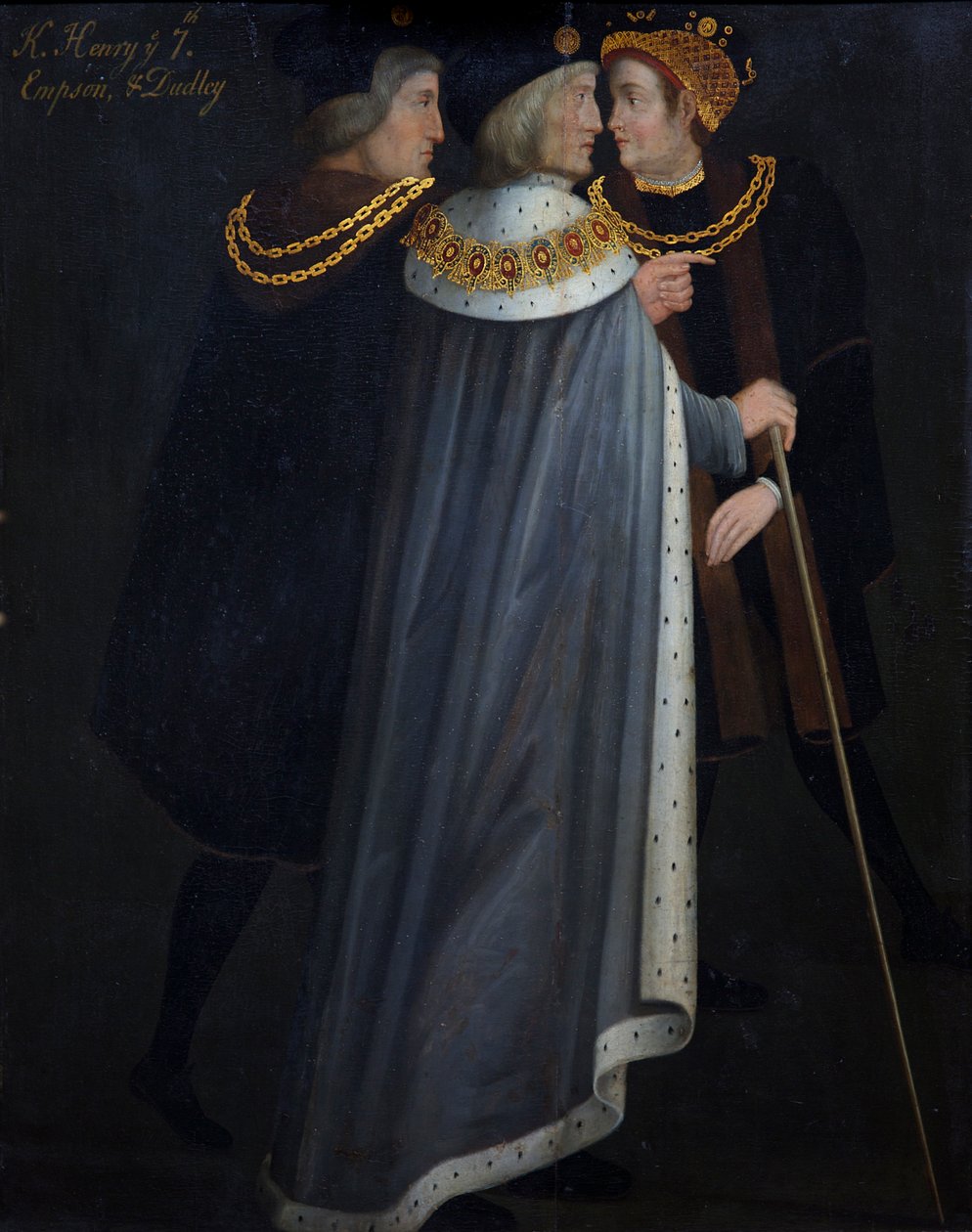 Richard Empson, Henri VII et Edmund Dudley - English School