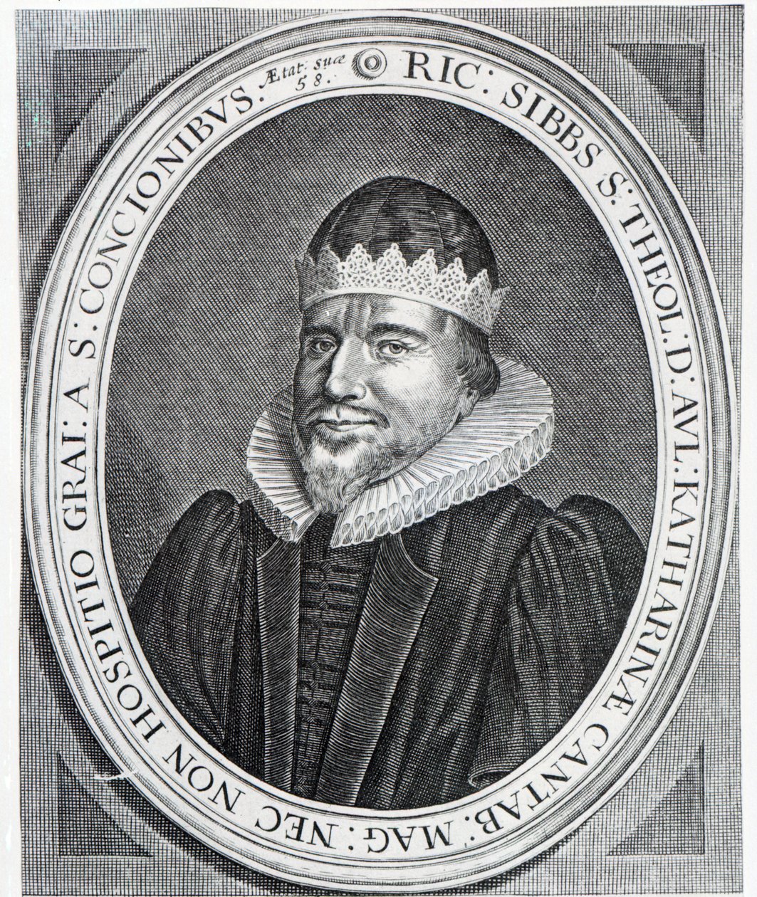 Richard Sibbes (gravure) - English School