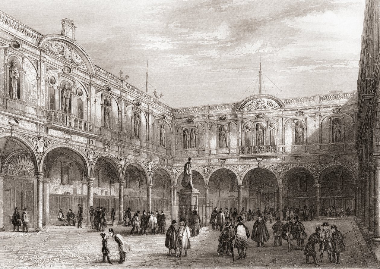 Bourse Royale, Londres, Angleterre - English School