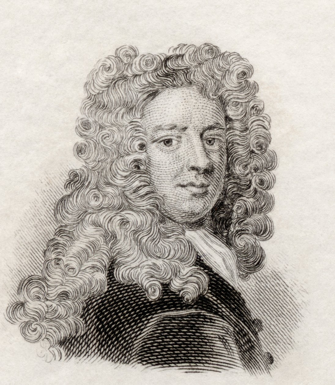 Sir Samuel Garth, de Crabbs Historical Dictionary, publié en 1825 - English School