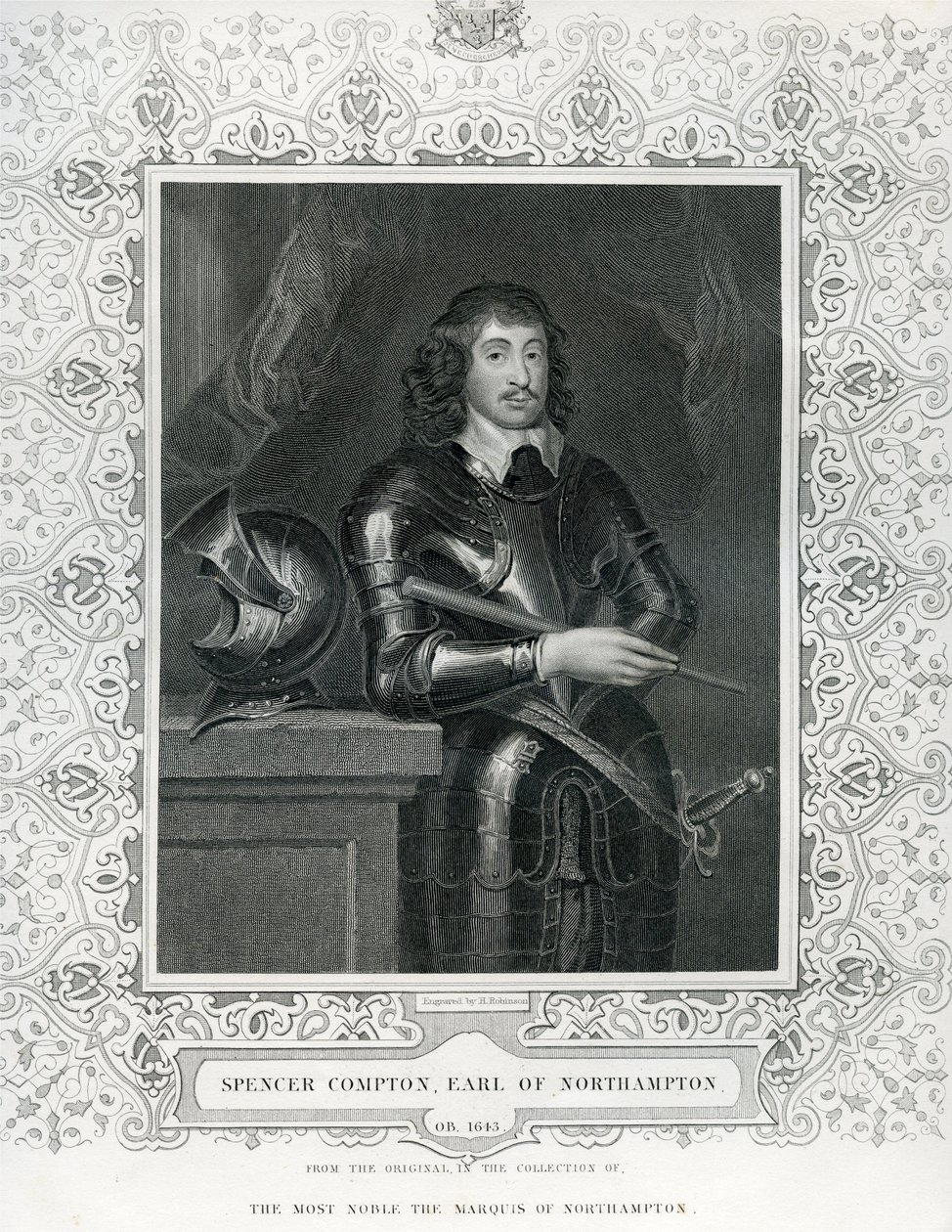 Spencer Compton, 2e Comte de Northampton (1601-43) - English School