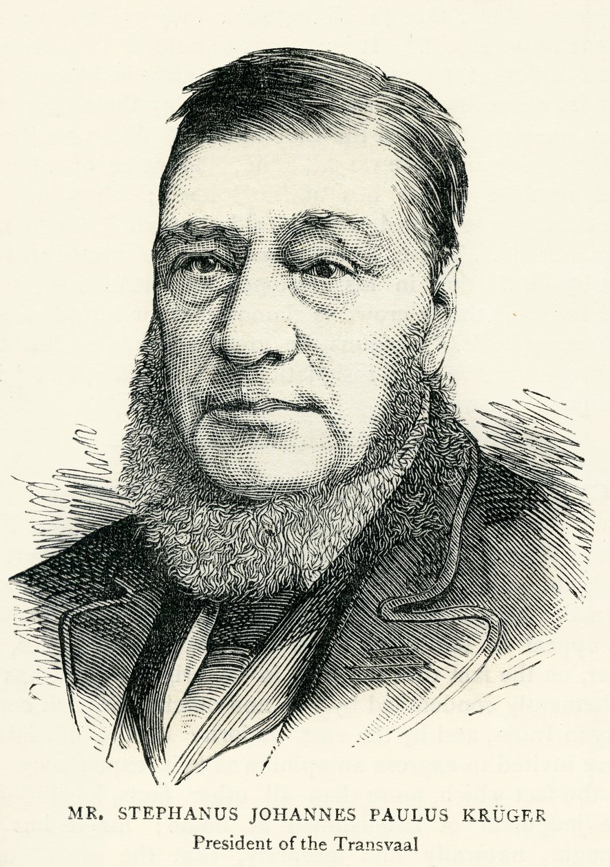 Stephanus Johannes Paulus Kruger Illustration pour The Graphic - English School
