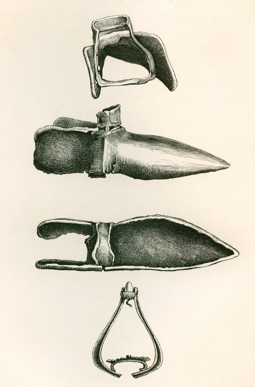 Étriers et sollerets, tiré de L