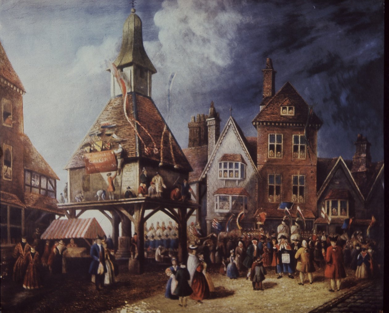 Stratford-on-Avon, Jubilé de Shakespeare en 1769 à la Haute Croix - English School