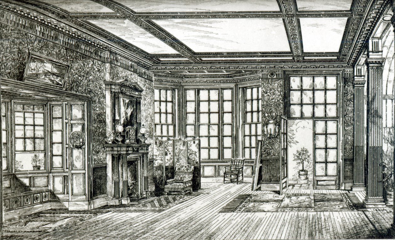 Studio pour James Tissot Esquire, Grove End Road, 1874 - English School