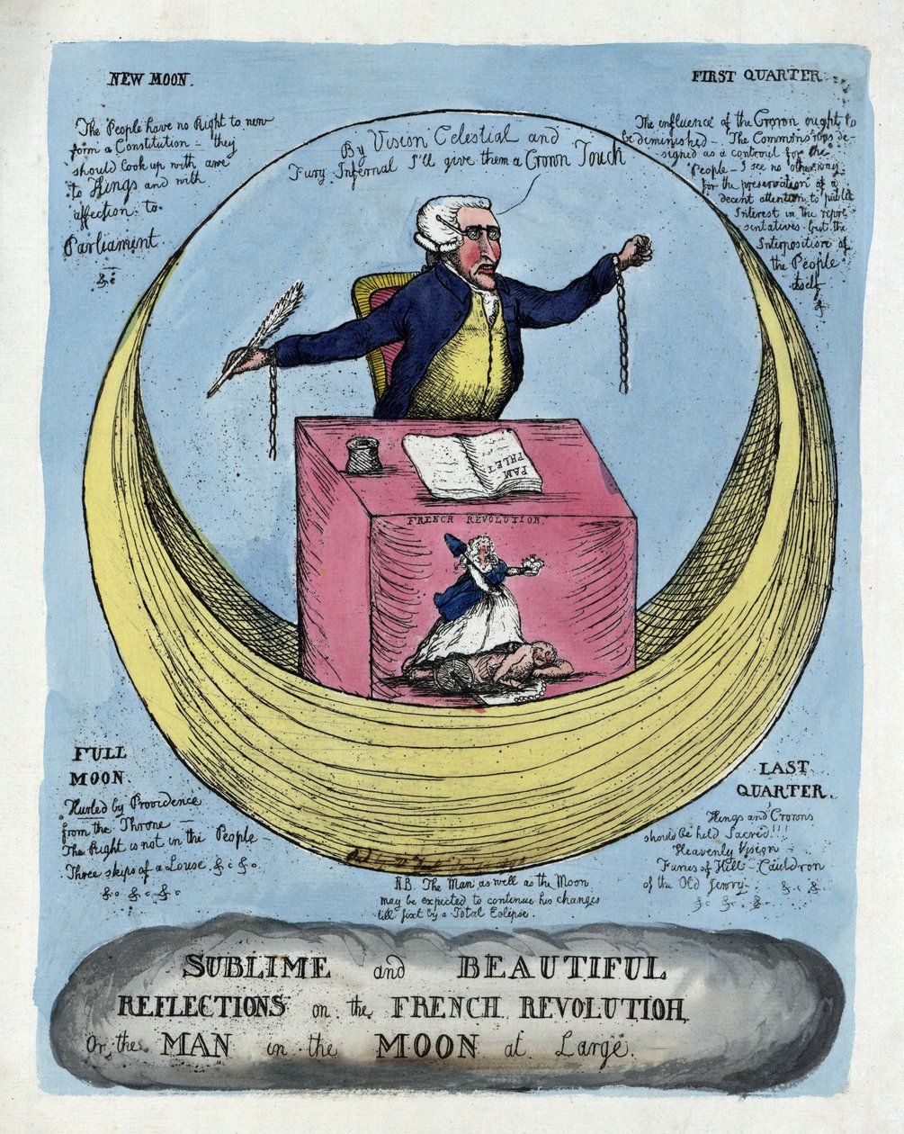 Réflexions sublimes et belles sur la Révolution française, ou l