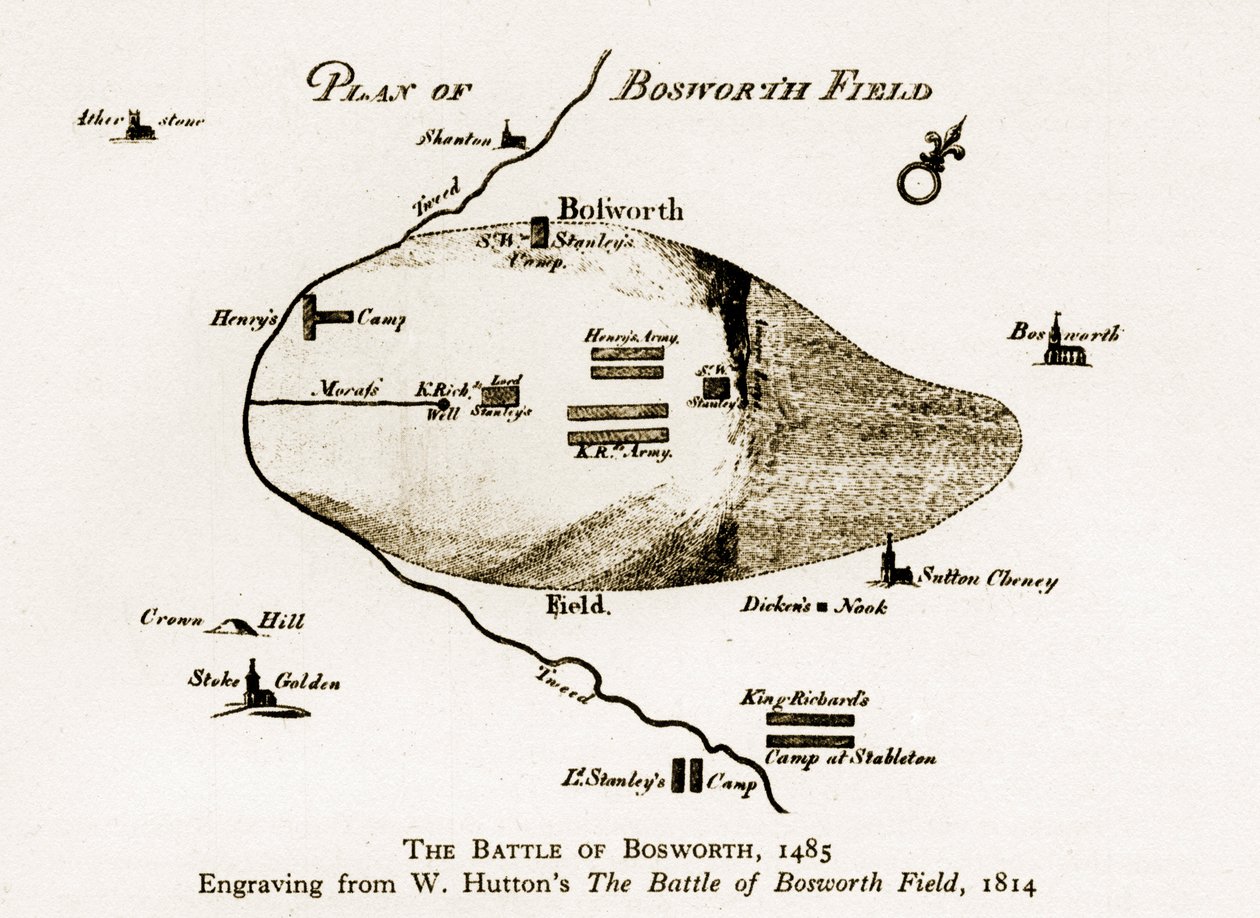 La bataille de Bosworth - English School