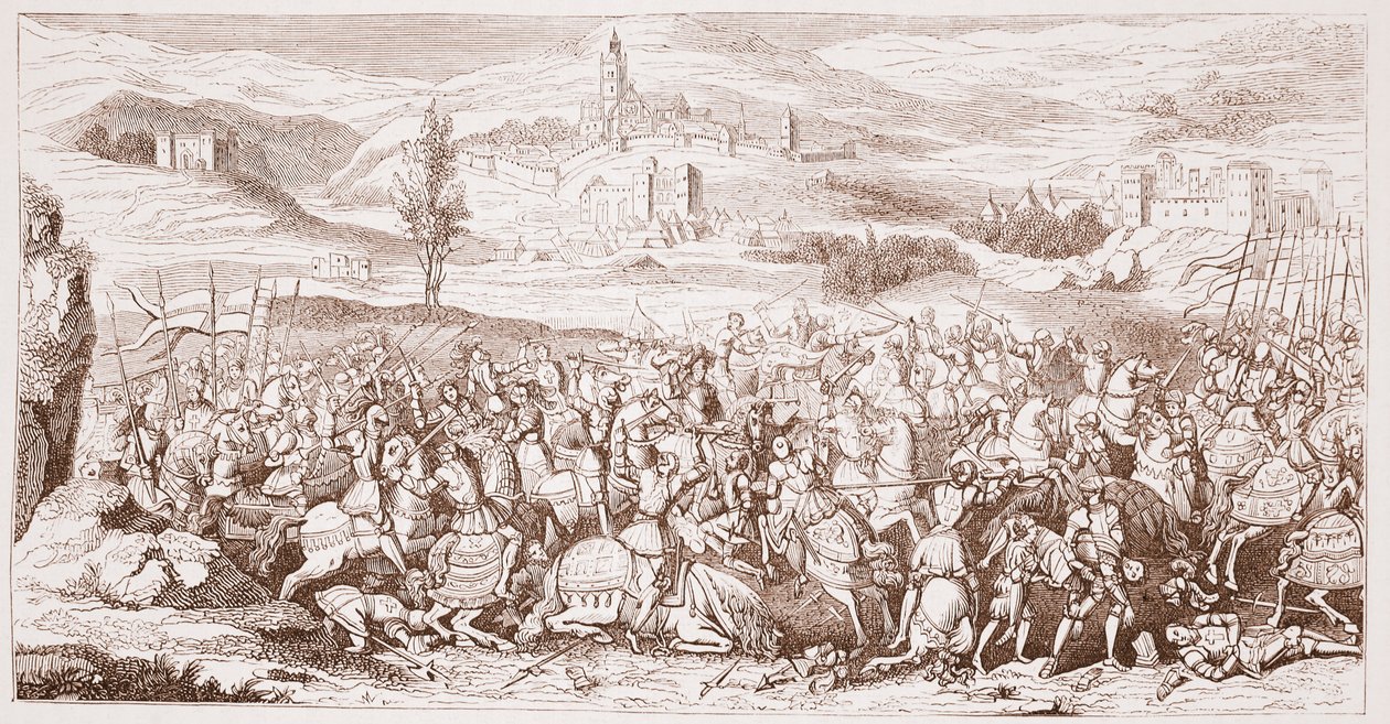La bataille des Éperons, d