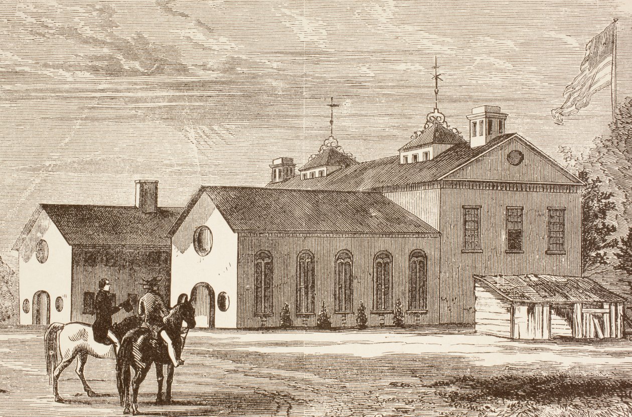 Le Collège de William et Mary, Williamsburg, Virginie - English School