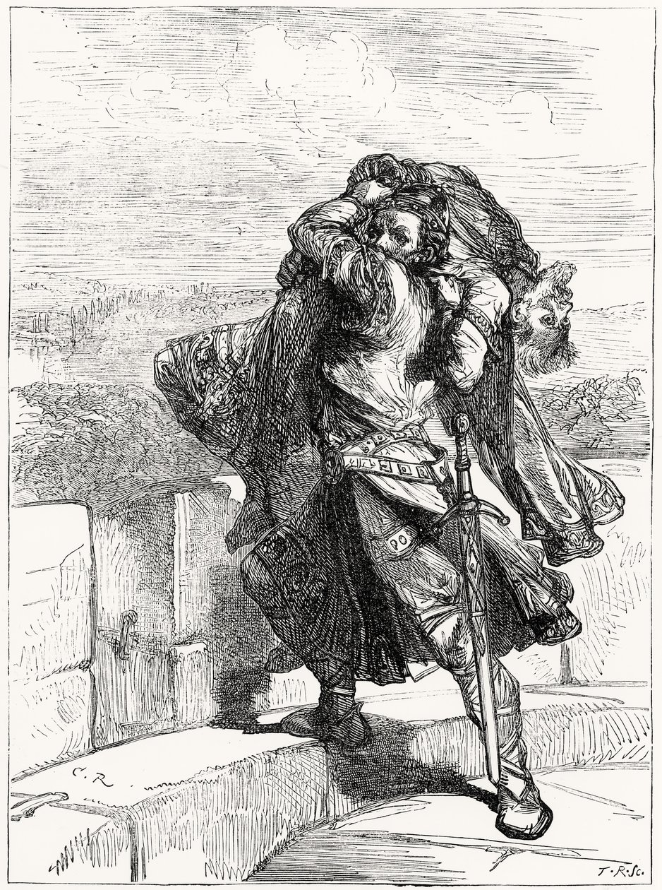 La mort de Conan en 1090 - English School