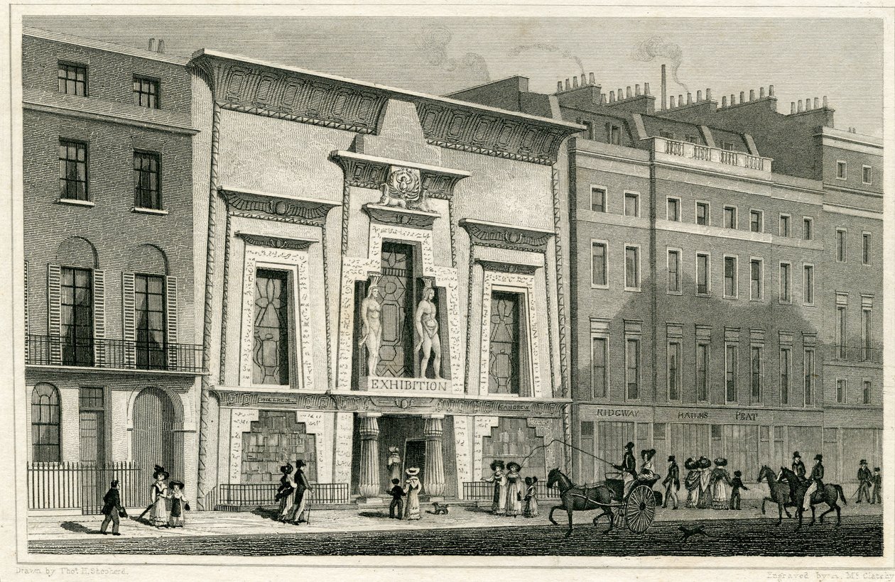 La Salle Égyptienne, Piccadilly - English School