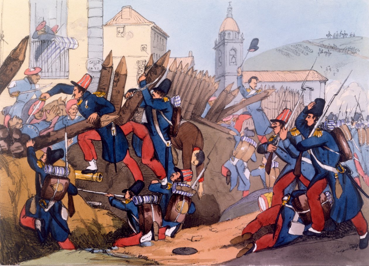 La Légion française prenant d