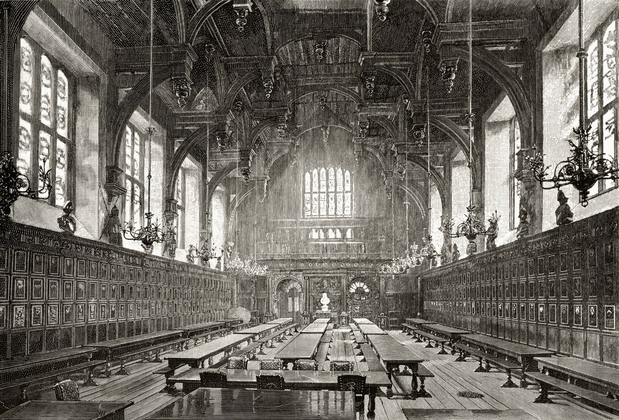 La Grande Salle du Middle Temple, de 