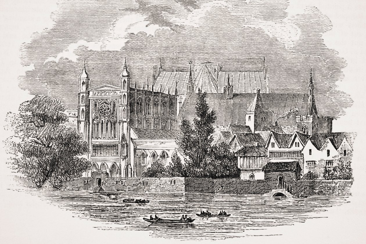 Les Chambres du Parlement depuis la rivière à l
