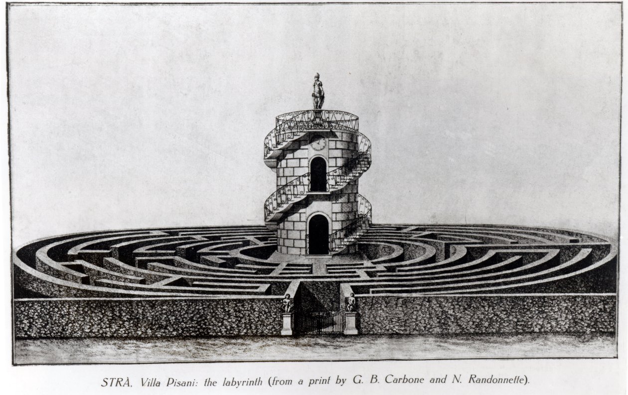 Le Labyrinthe de la Villa Pisani à Stra, d