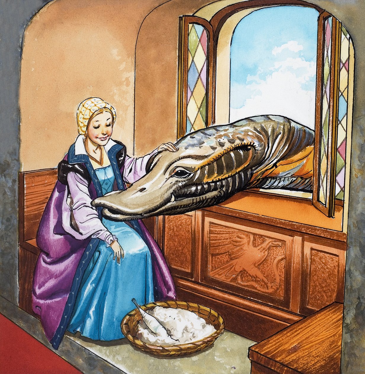La dame et le dragon - English School