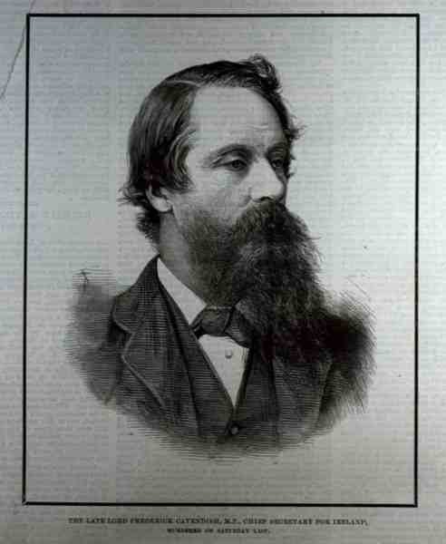 Le défunt Lord Frederick Cavendish (1836-82), M.P., secrétaire en chef pour l