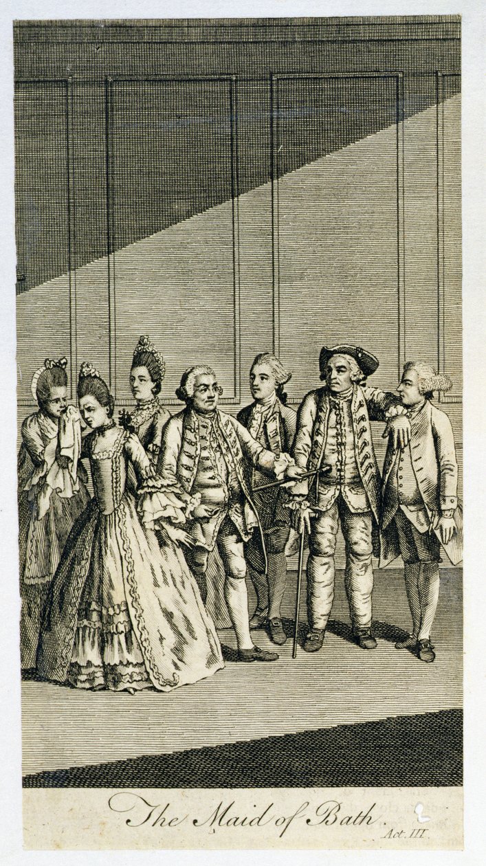 La Demoiselle de Bath, Acte III - English School