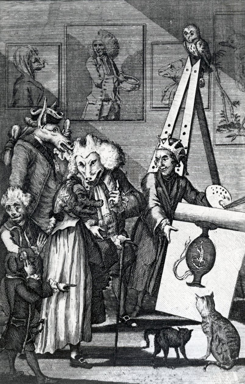 Le Peintre soumettant son tableau à l