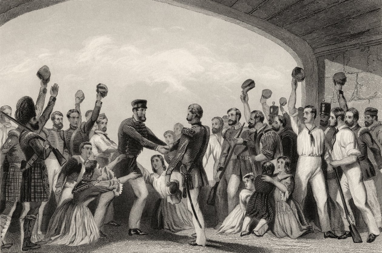 Le Secours de Lucknow par le Général Havelock, 25 septembre 1857, de 