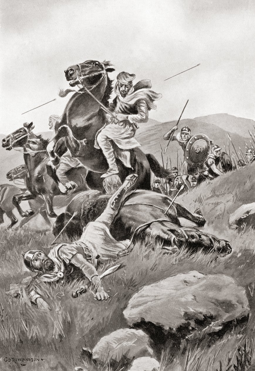 La mort de Masistius lors d