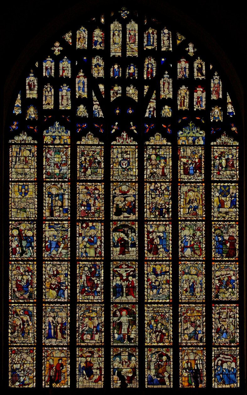 La fenêtre est représentant le verre de l