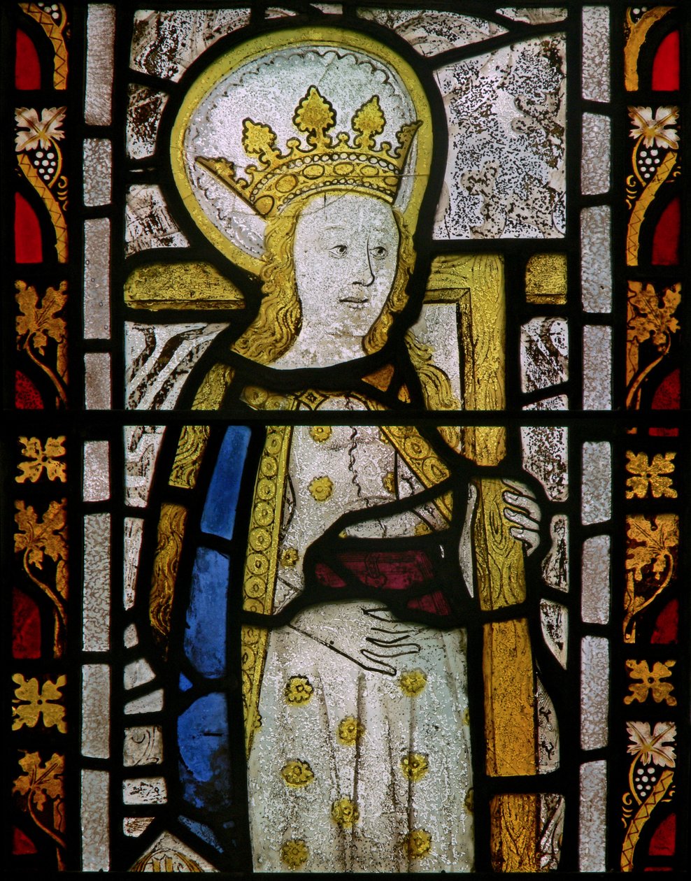 La fenêtre est représentant Sainte Hélène - English School