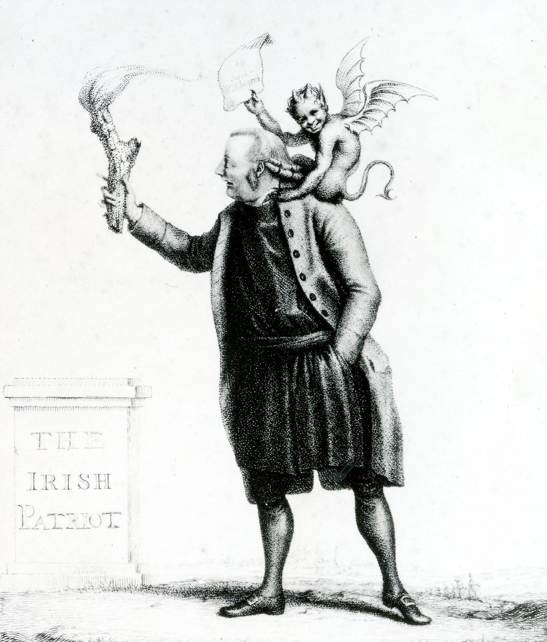 Le révérend volontaire B de D, publié par Richard Morton Paye, 1784 - English School