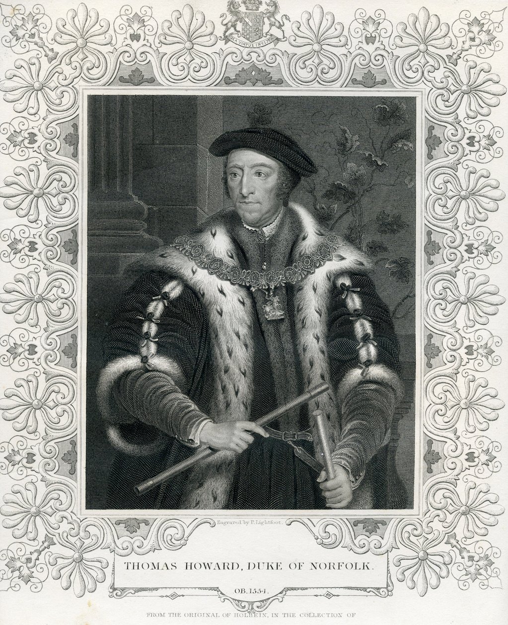 Thomas Howard (1473-1554) 3ème duc de Norfolk - English School