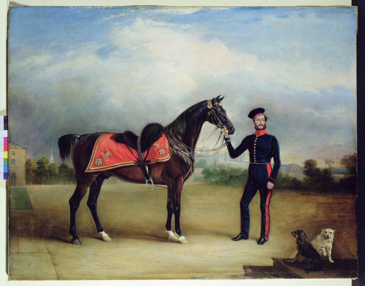 Thomas Oliver Gascoigne des Royal Horse Guards - English School