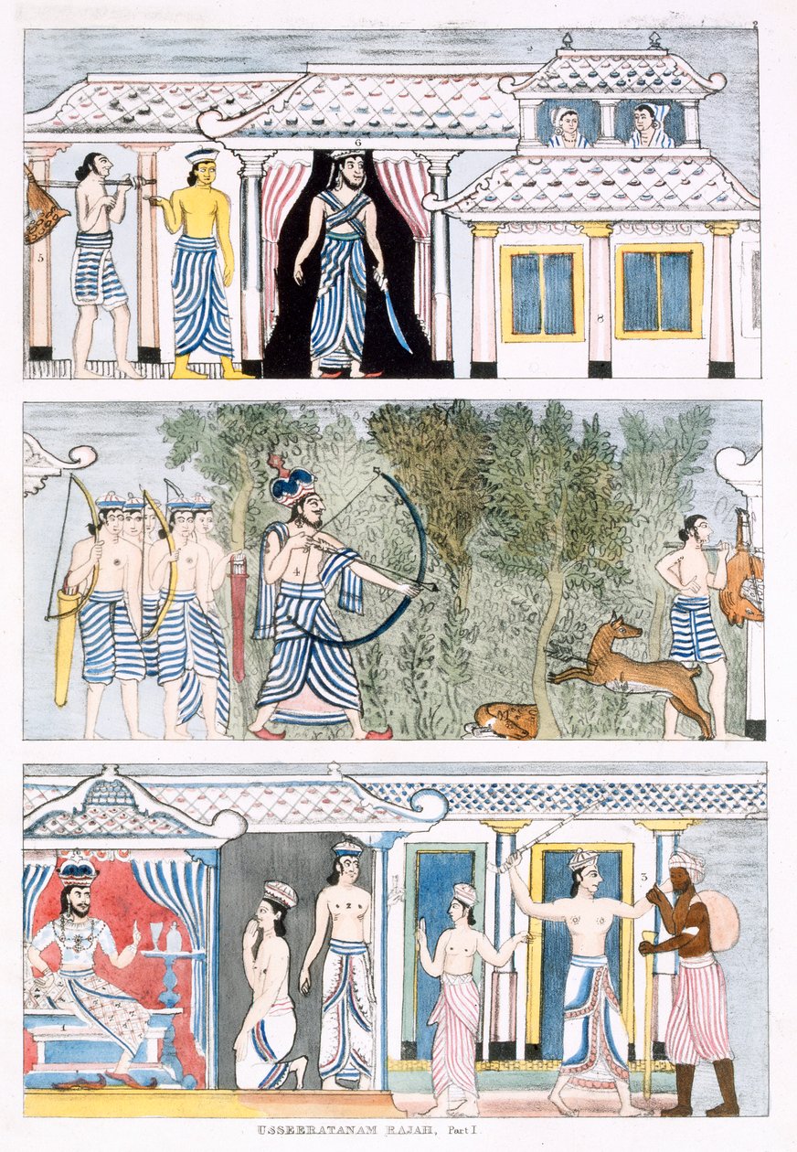 Usseeratanam Rajah, Partie I, de L