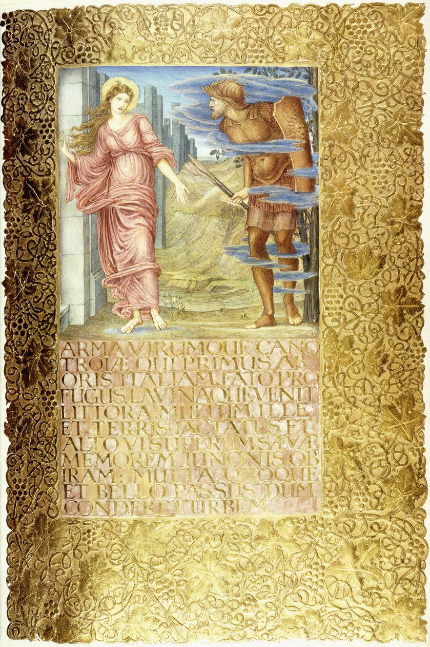 Vénus et Énée, 1874-vers 1919 - English School