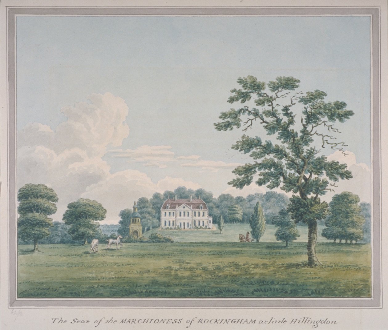 Vue de Hillingdon House, c.1820 - English School