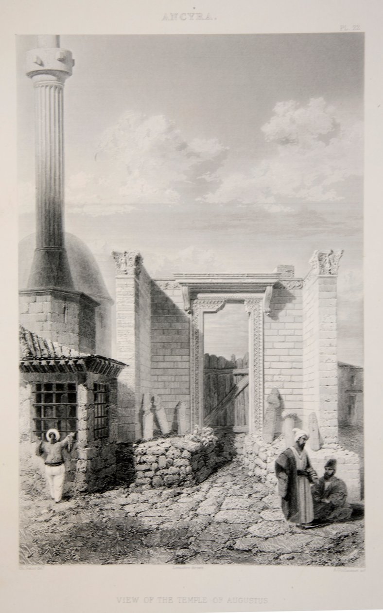 Vue du temple d